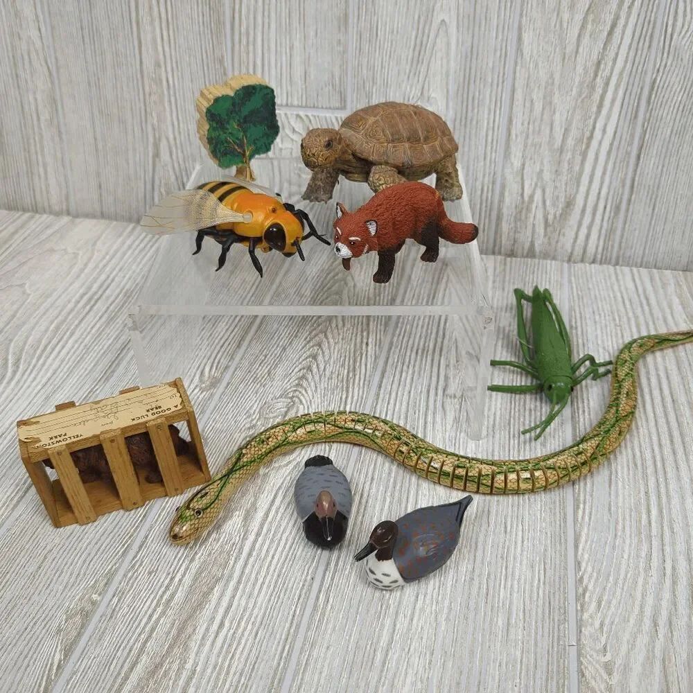 Mixed Bundle of Vintage Animal Toys